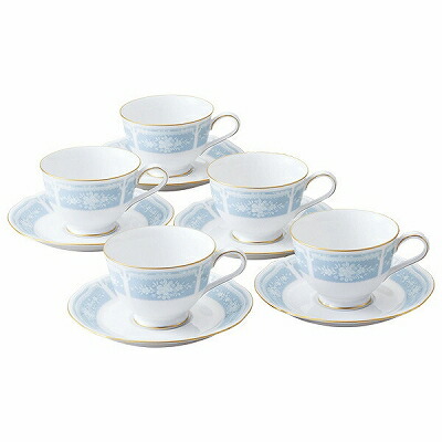 Noritake ノリタケ レースウッドゴールド ティー・コーヒー碗皿セット