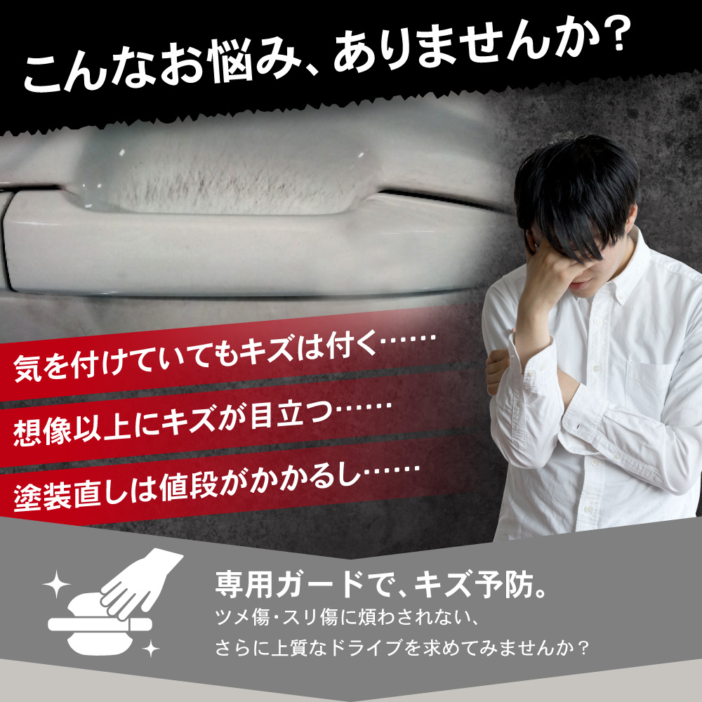 日産 新型 セレナ ドアハンドル プロテクター カバー 6代目 C28