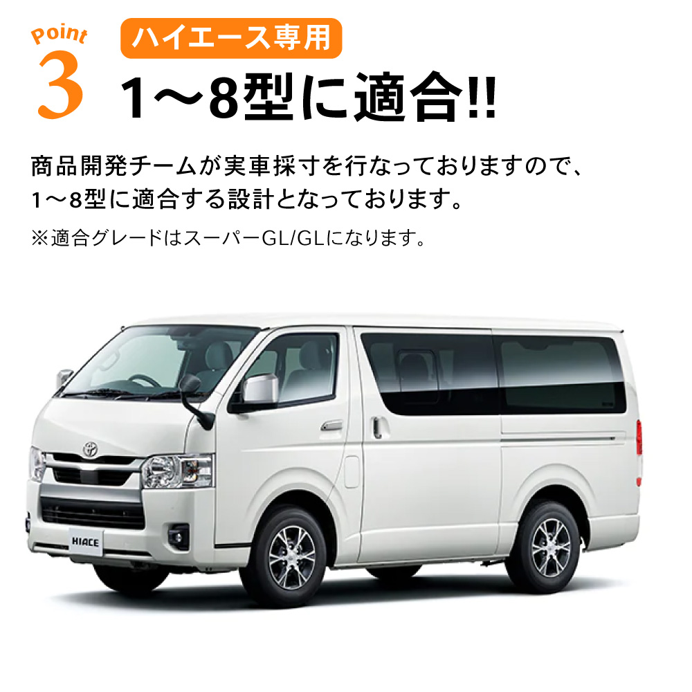ハイエース ドリンクホルダー 200系 1型 2型 3型 4型 5型 6型 7型 8型