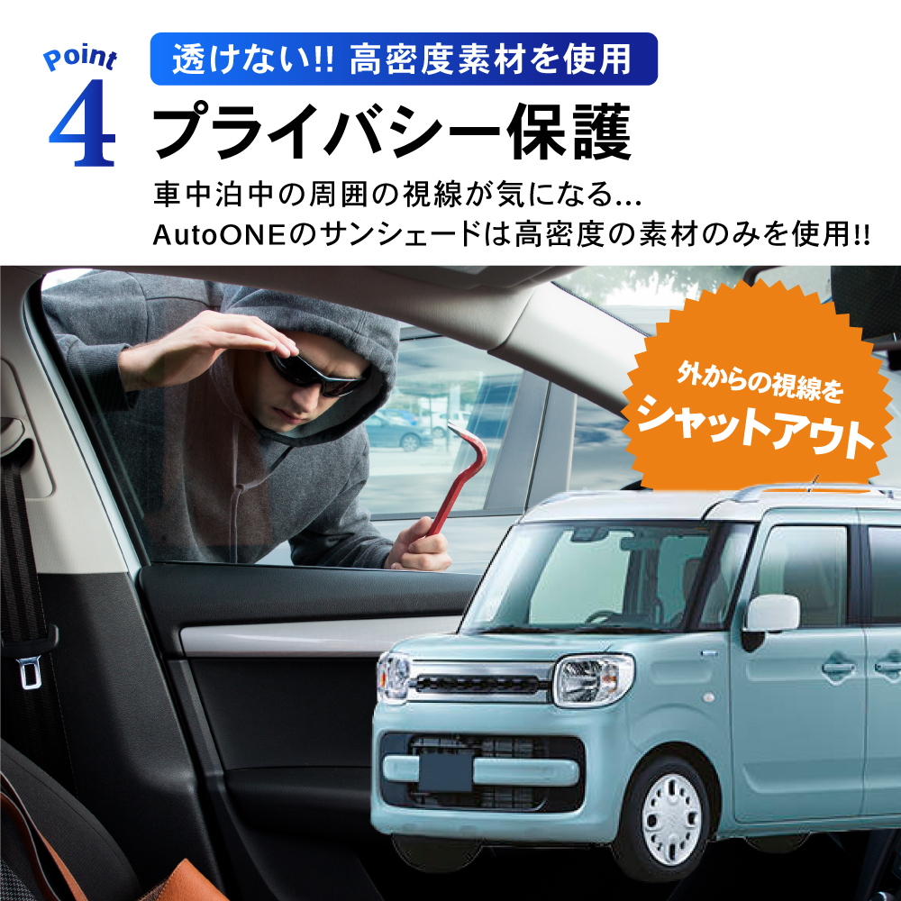 スペーシア 1台フルセット新型 サンシェード カーテン フル