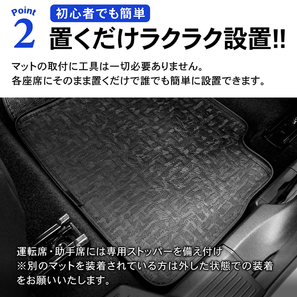 アルファード ヴェルファイア 40系 フロアマット 防水 防汚 新型 荷台