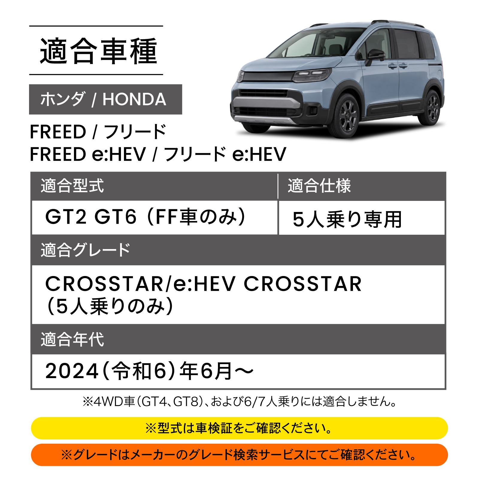 新型 フリード フリードe:HEV GT 下段 GT系 ラゲッジマット GT2 GT6