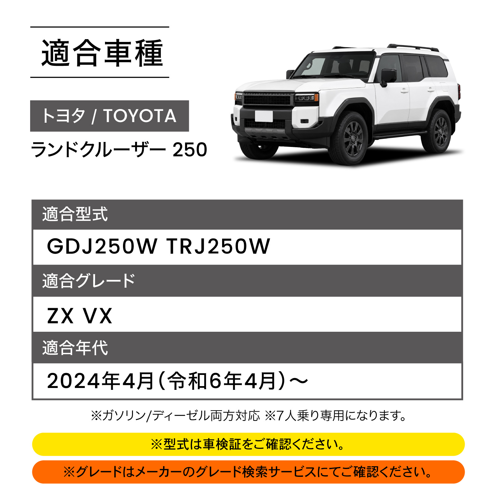 ランドクルーザー 250 ラゲッジ マット ランクル 250系 新型 3D 防水