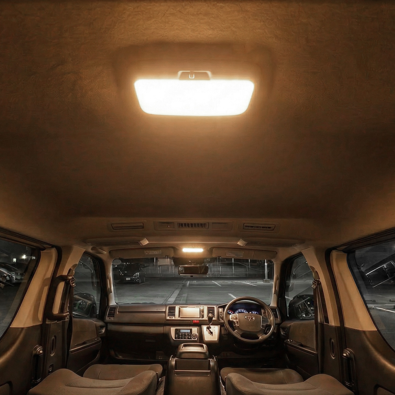 ハイエース ハイエース200系 S-GL GL タッチ式 LED ルームランプ 調光