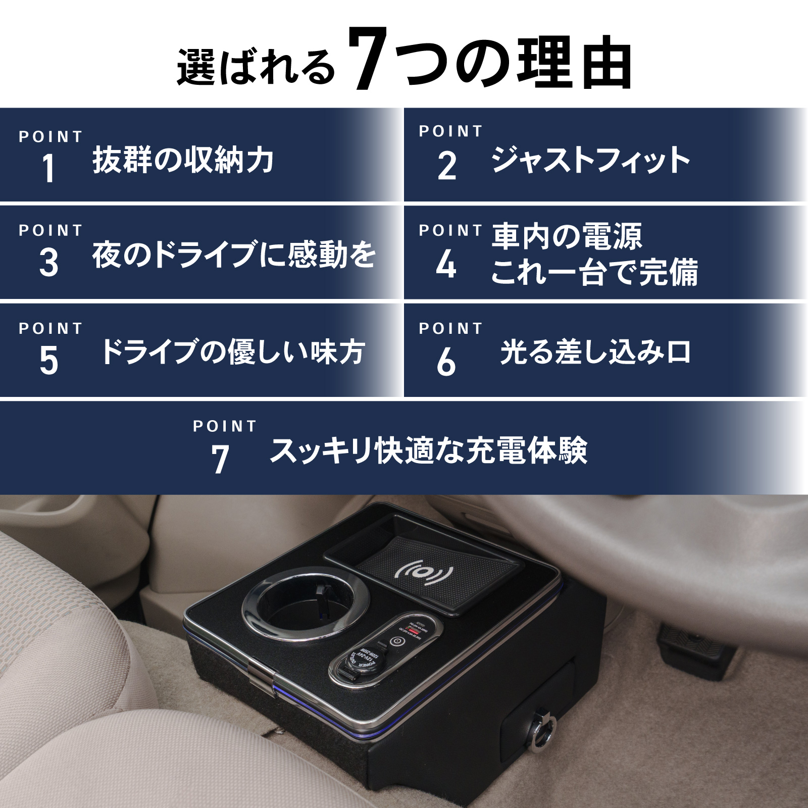 エブリィ エブリィワゴン DA17W DA17V 専用 コンソールボックス