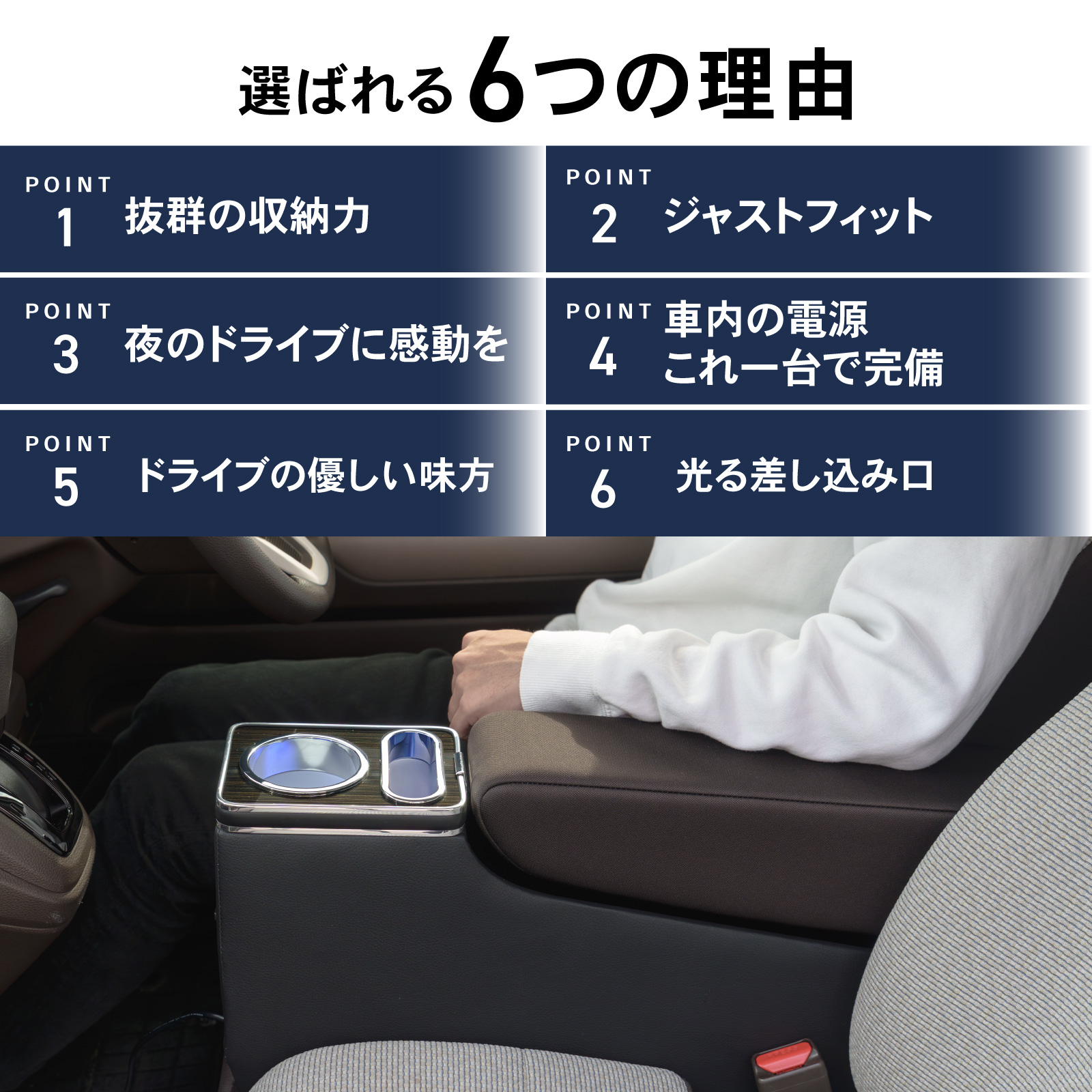 N-WGN エヌワゴン JH3 JH4 専用 コンソールボックス センター