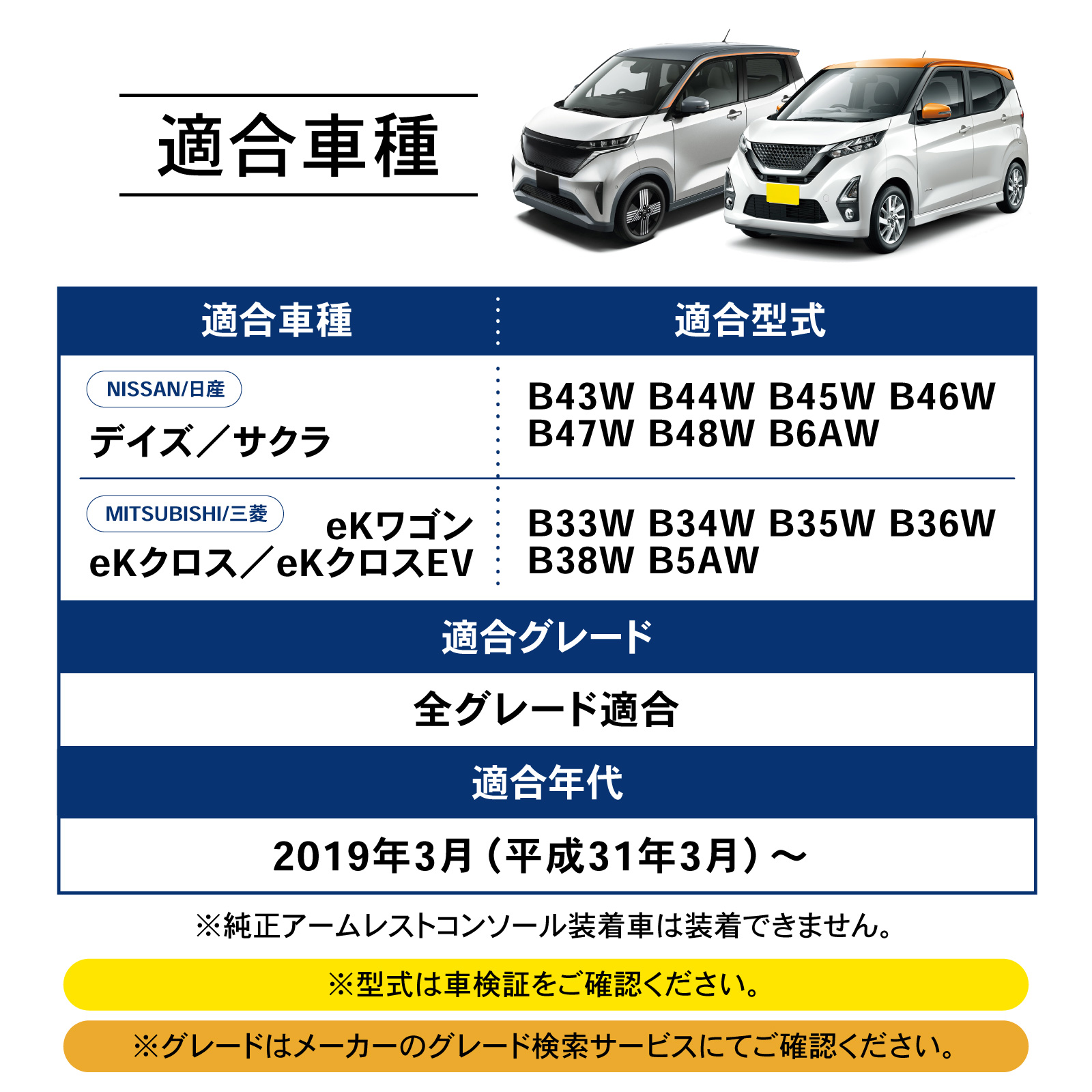 デイズ サクラ 専用 コンソールボックス センター コンソール ボックス