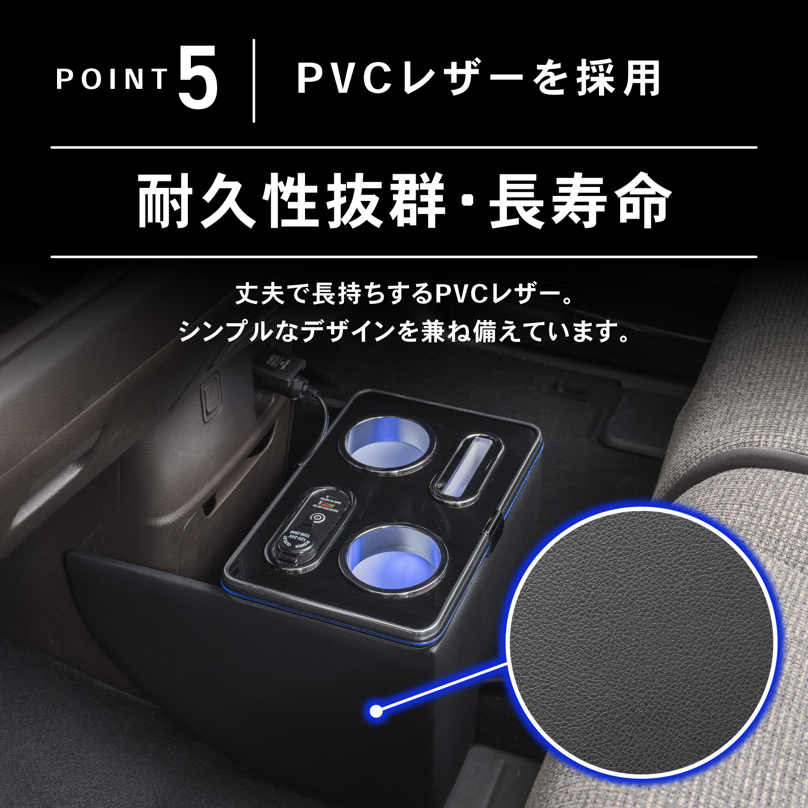 N-BOX N-BOXカスタム JF3 JF4 専用 コンソールボックス ドリンク