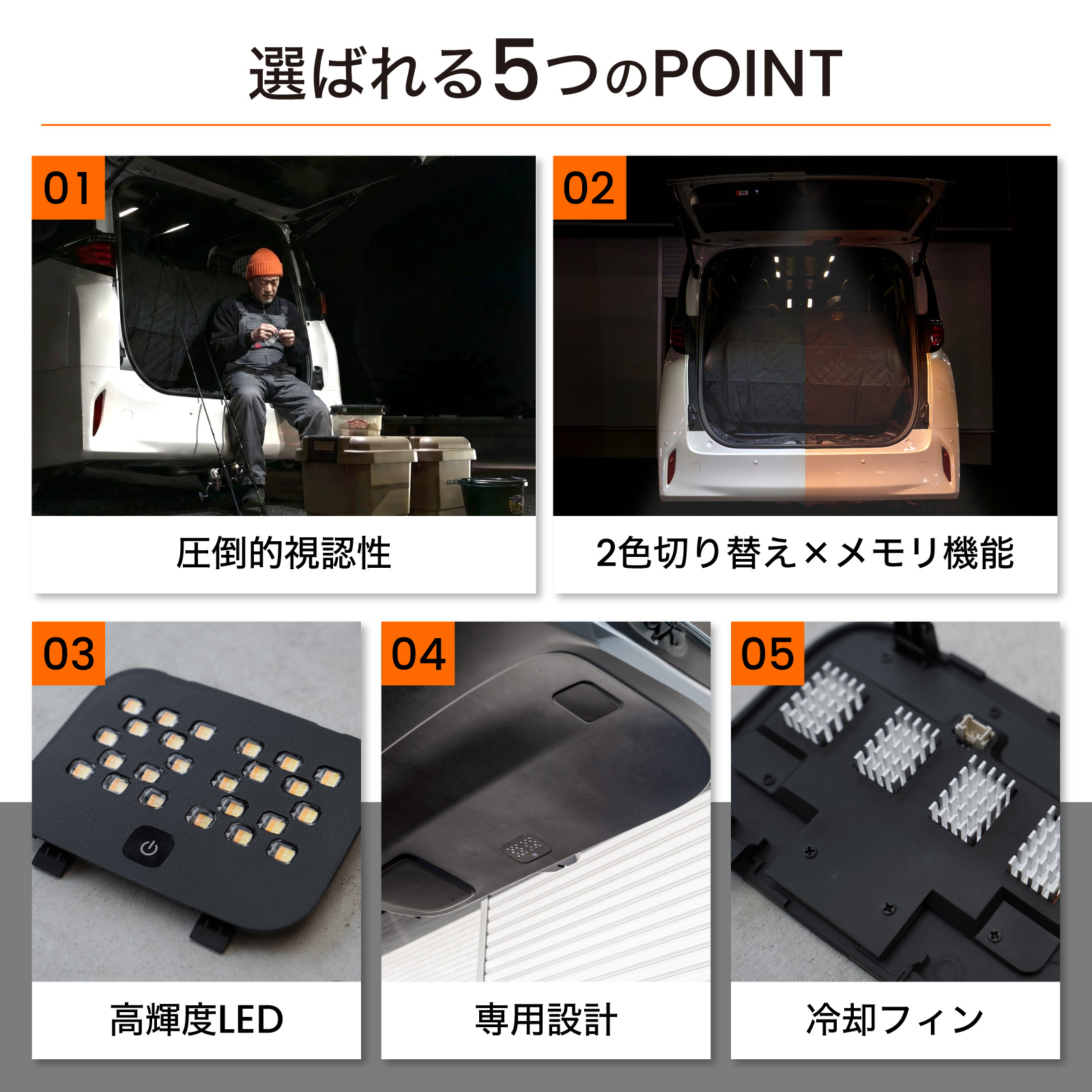 アルファード ヴェルファイア 40系 LED ...の詳細画像4
