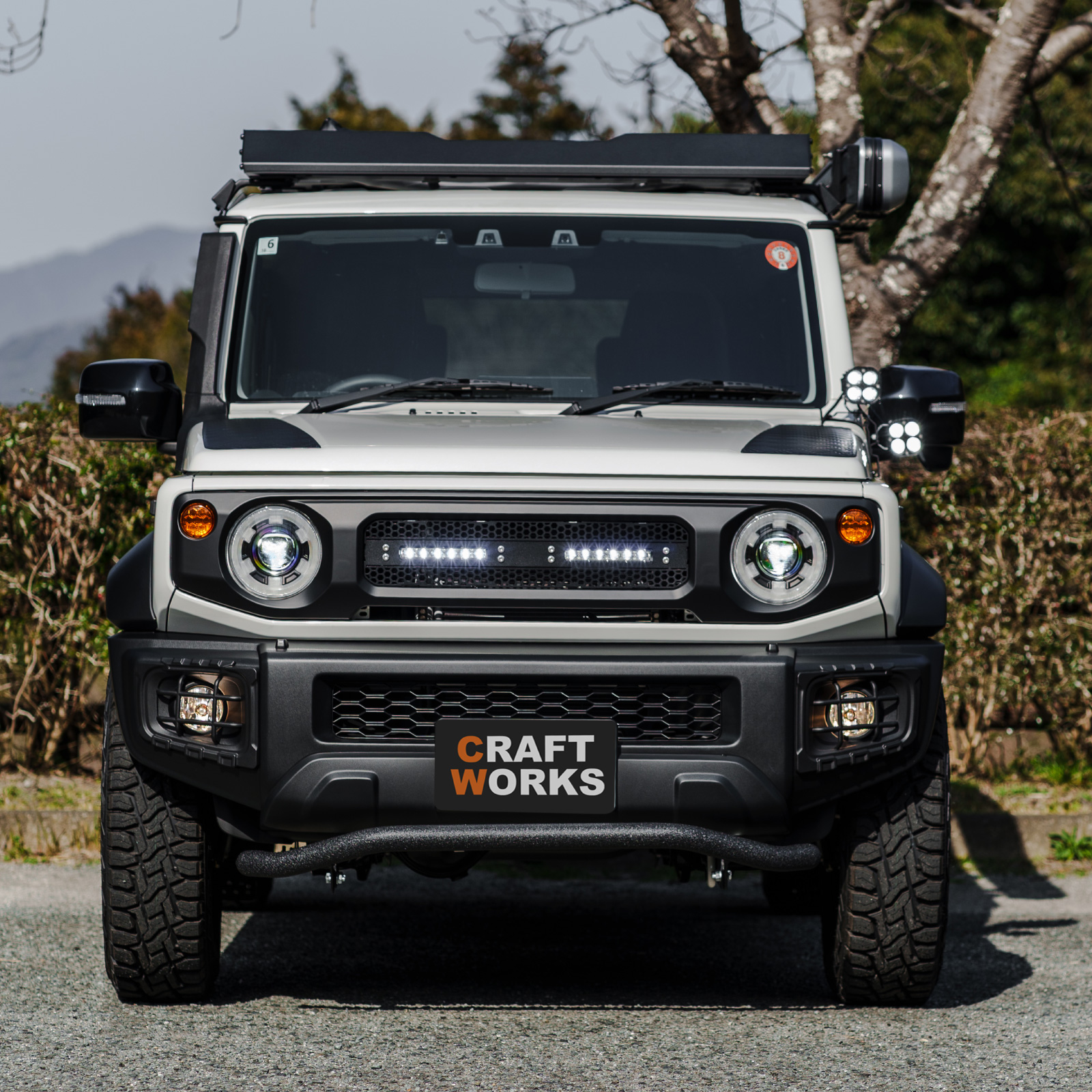 ジムニー ノマド JC74W フロントカスタム ヘッドライト 70タイプ