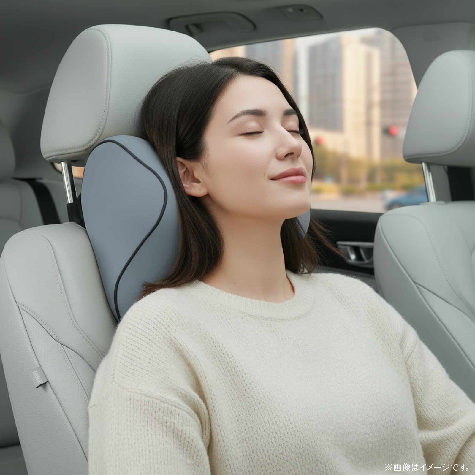 車用クッション ネックパッド ネックピロー ヘッドレスト ネック
