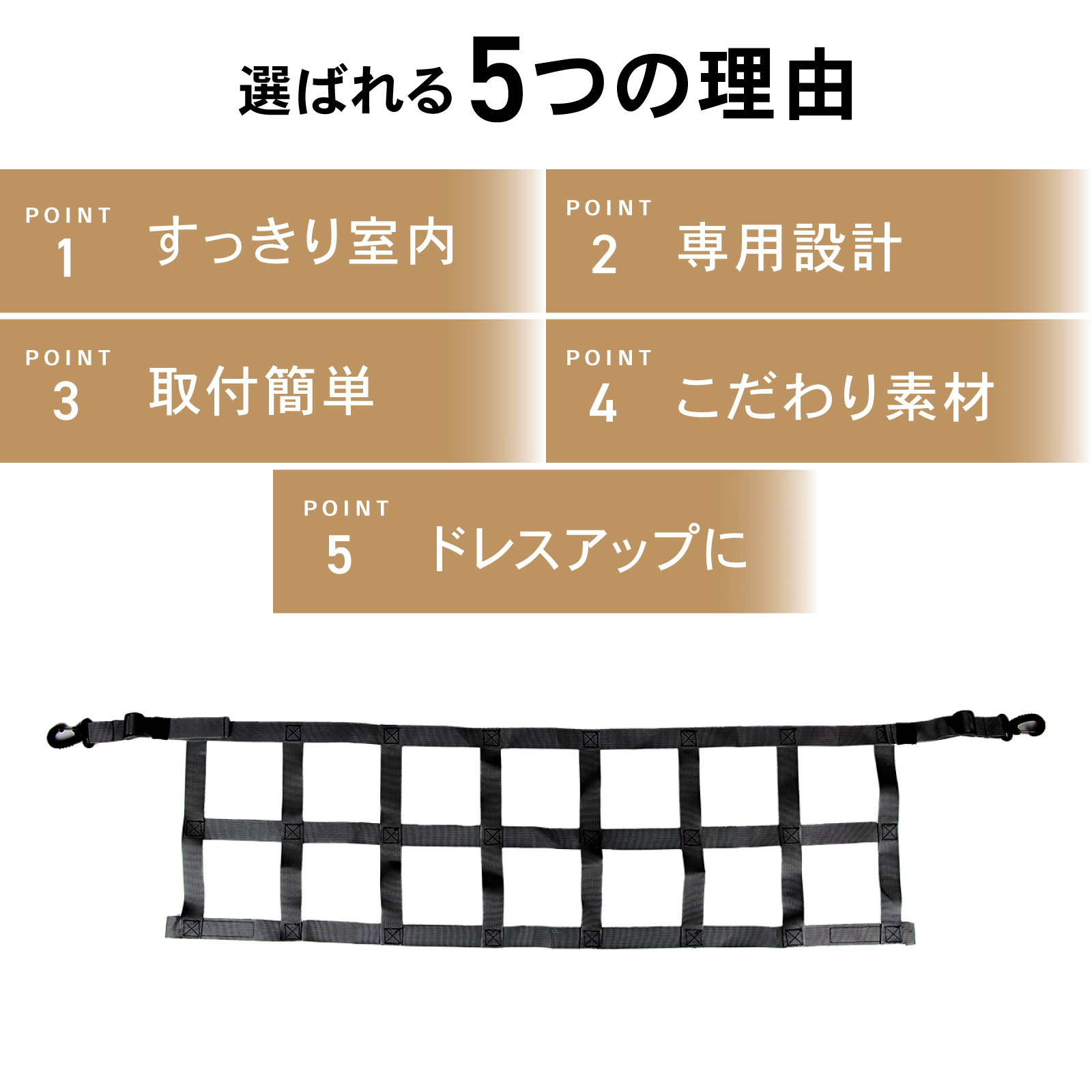 ジムニー ジムニーシエラ アイソレーショントランクネット JB64 JB74