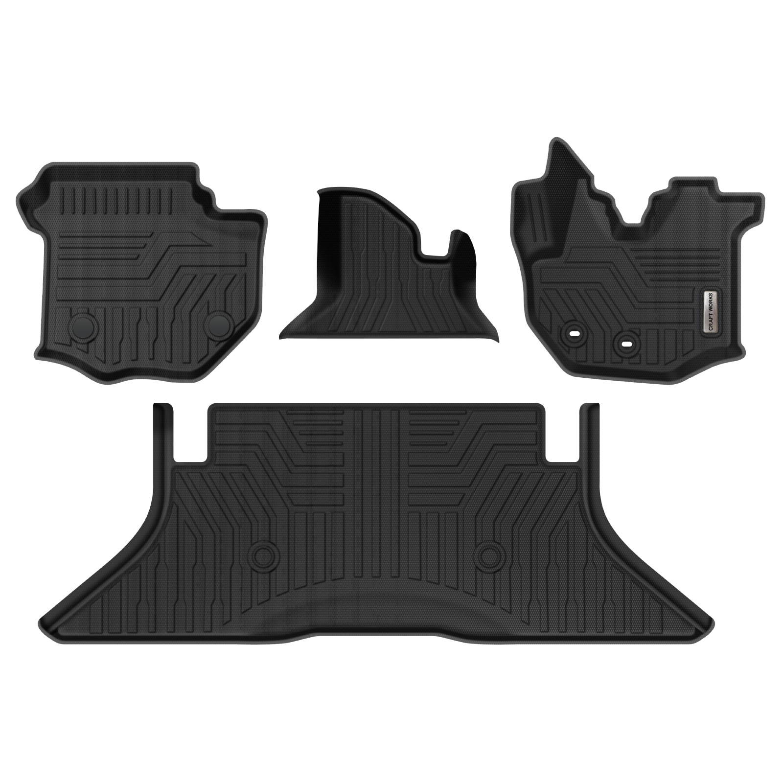 ハイエース フロアマット ラゲッジマット トランクマット 200系 1型 2