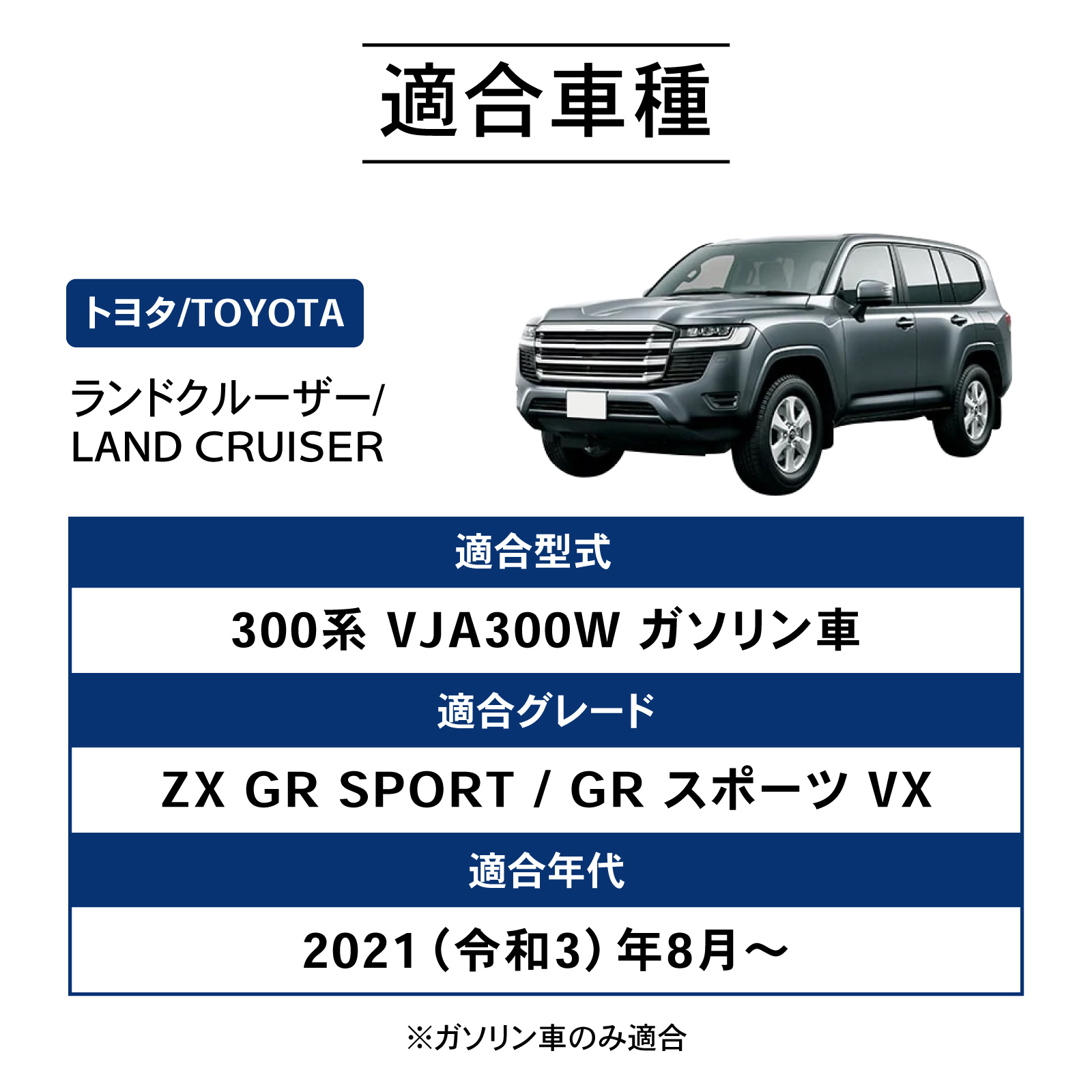 ランドクルーザー 300系 ラゲッジマット トランクマット