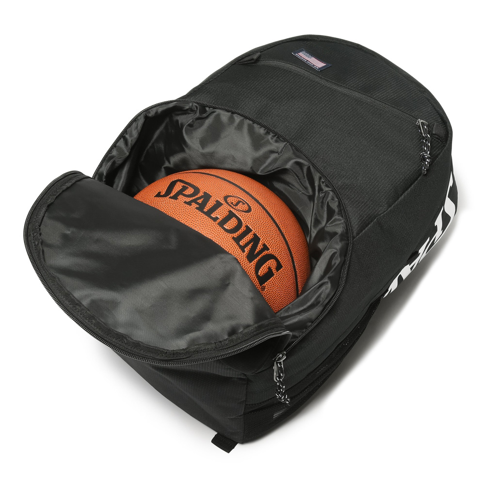 スクイズボトル付 SPALDING スポルディング ハーフデイ2 ブラック 50