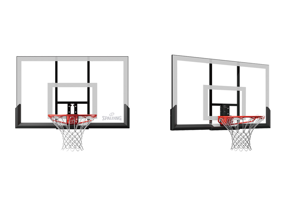 スポルディング バスケットゴール 50インチ アクリルコンボ バック