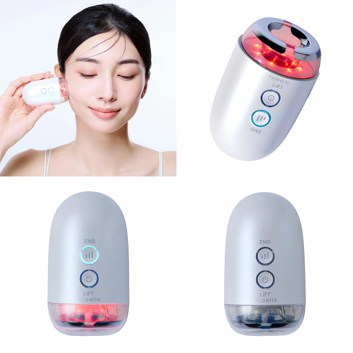 特典付き icoelle イコエル デュアルプロリフト 美顔器 EMS フェイス