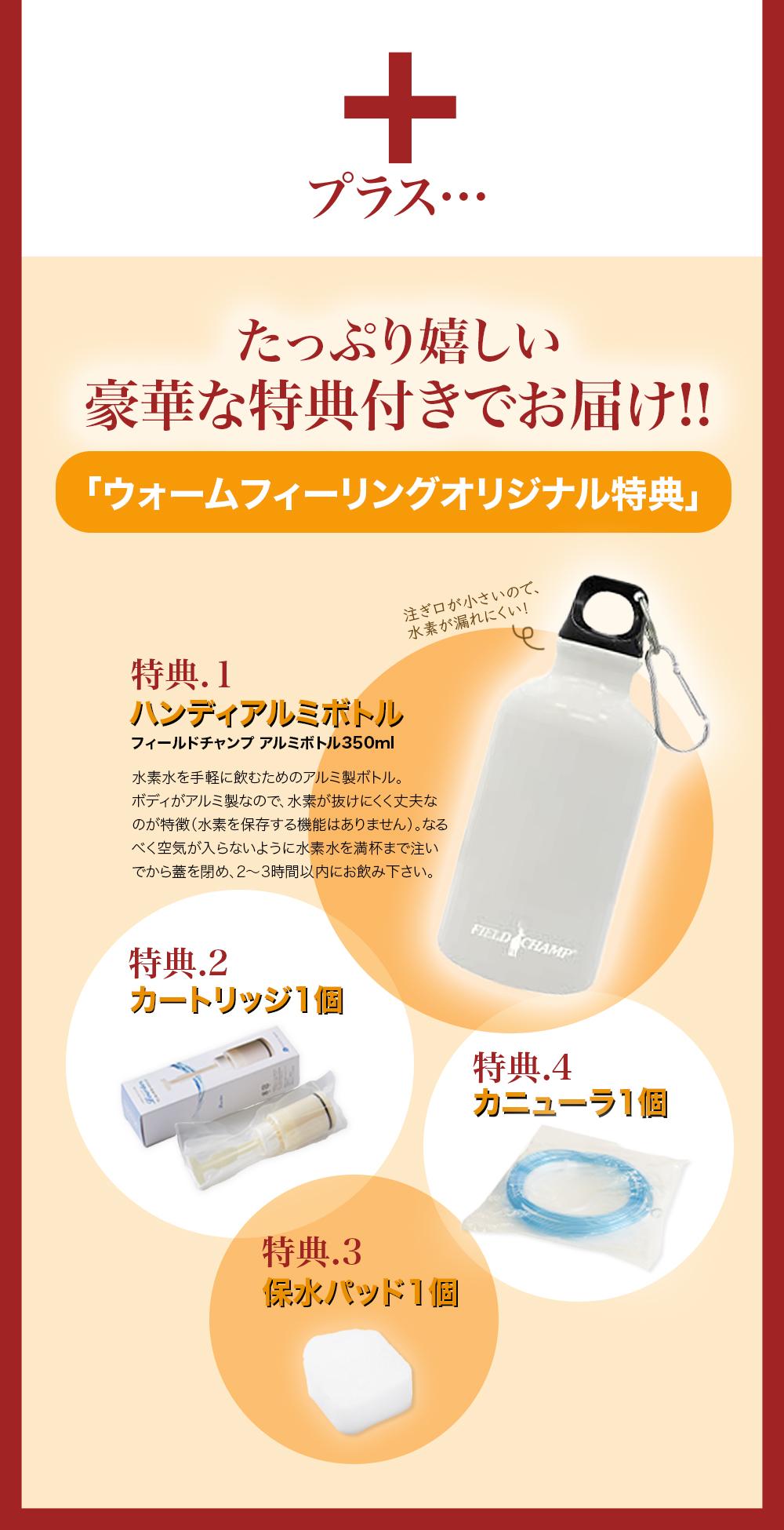 正規販売代理店・特典付 水素水生成器 ルルドプレミアム1.8L吸入器