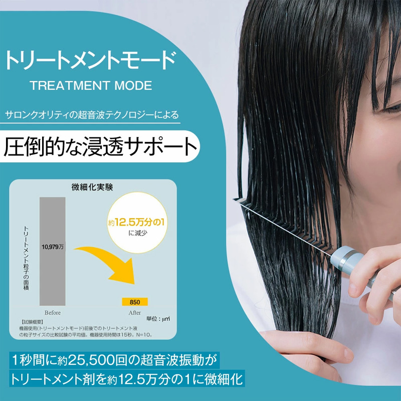 特典付き icoelle イコエル超音波リペアコーム ヘアケア 櫛 くし