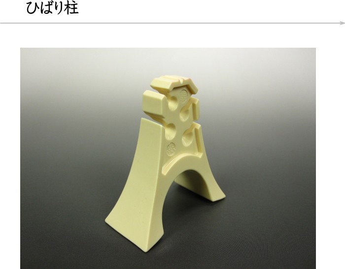 琴用・万能琴柱 ひばり柱・13絃用 5種類の高さ調整可能 : 和楽器市場