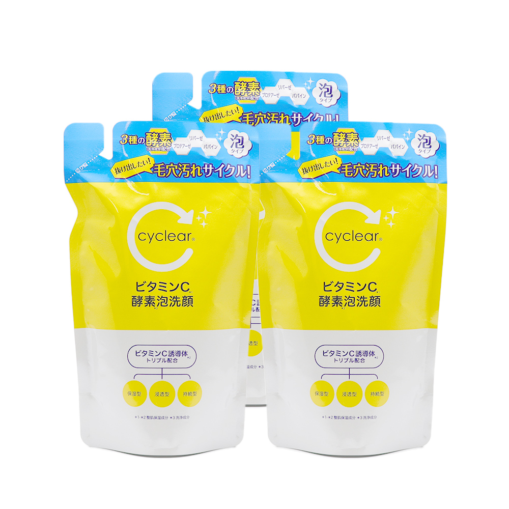 ビューア 酵素洗顔料 泡タイプ ビタミンC誘導体 酵素泡洗顔 詰替 250ml