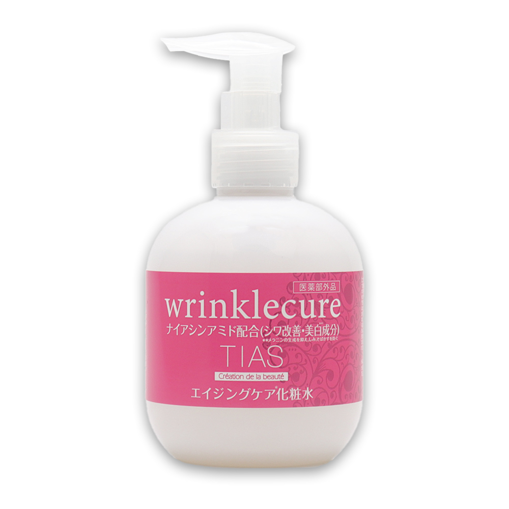 シワ改善 化粧水 ナイアシンアミド 配合 200ml しみ そばかす 対策 TIAS リンクルキュア エイジングケア 医薬部外品 日本製 | TIAS | 09