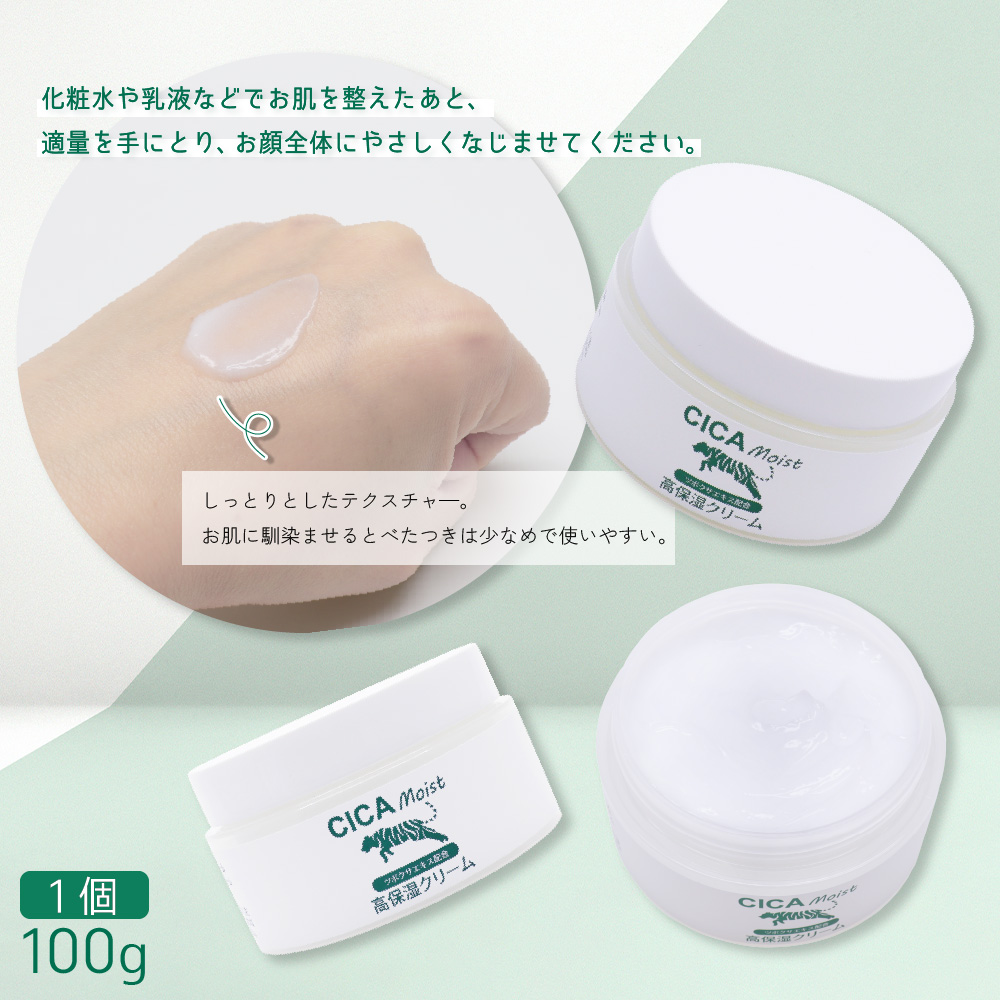 フィールドアンドデバイス CICA Moist 高保湿クリーム 100g ×2個