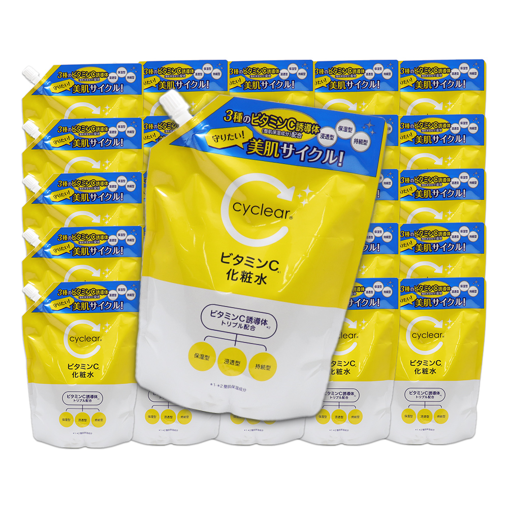 ビューア ビタミンC誘導体 化粧水 詰替 500ml ×20個 ビタミンC 柑橘系