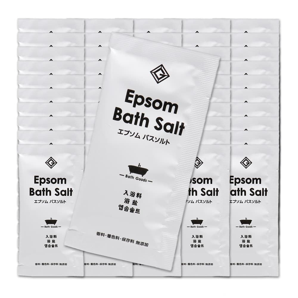 フィード 入浴剤 エプソム バスソルト 20g ×50袋 日本製 : わごんせる