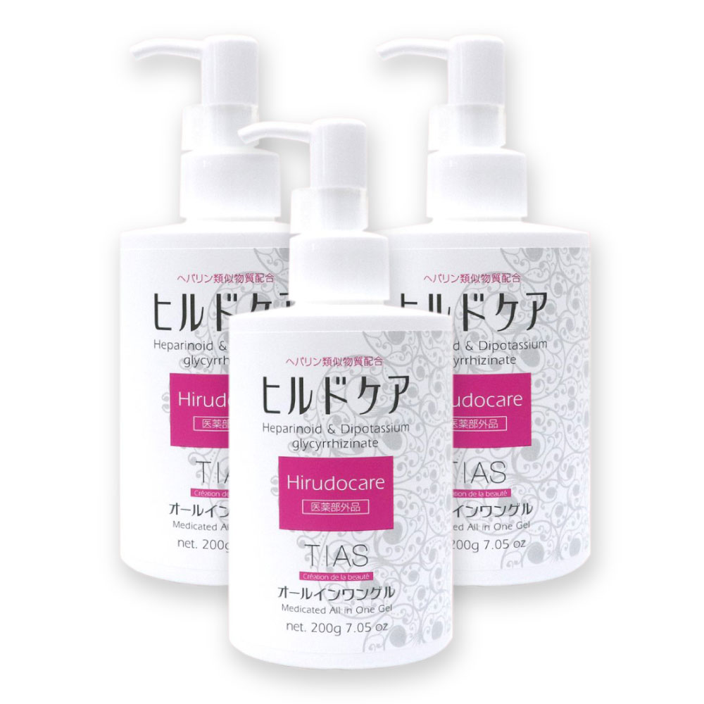 TIAS オールインワンジェル ゲル ポンプ ヘパリン類似物質 スキンケア