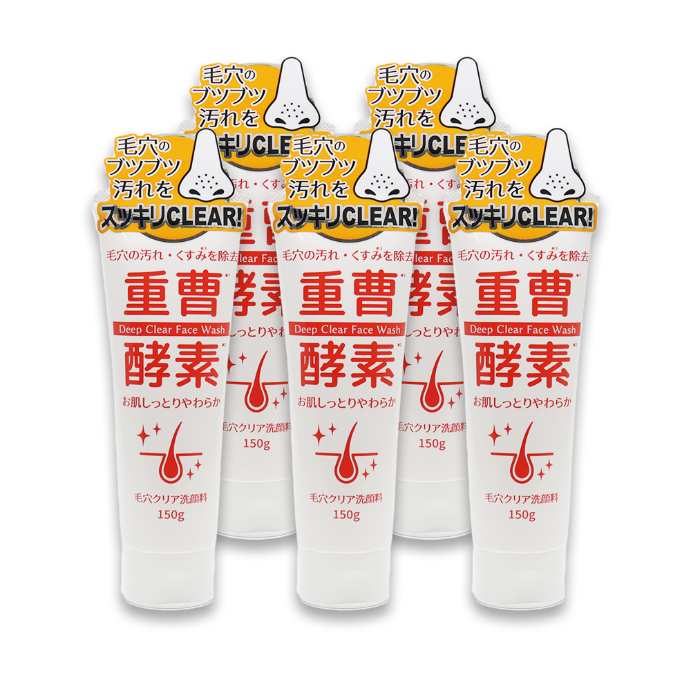 フィールドアンドデバイス 重曹＆酵素 洗顔フォーム 150g ×5本 毛穴
