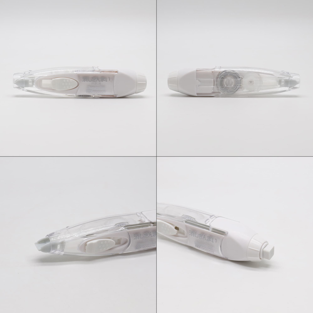 SDI 消しゴム付き 修正テープ 消しざんまい 本体 ×1個+つめ替え