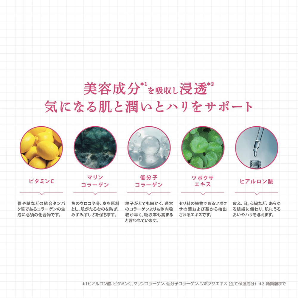 CHEERLIEF 水光肌 ハイドロコラーゲン シートマスク リアル