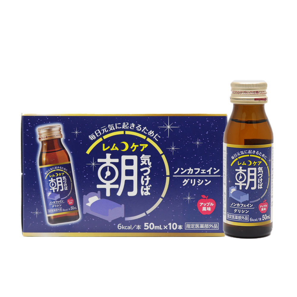 グリシン配合 栄養ドリンク レムケア アップル風味 ノンカフェイン 50ml×10本 指定医薬部外品 : 4904751302665 : わごんせる  - 通販 - Yahoo!ショッピング