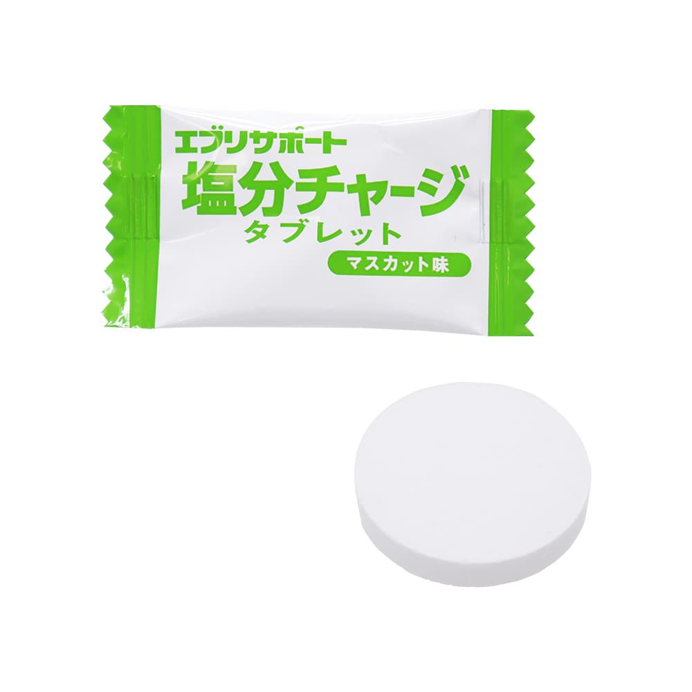 塩分チャージ タブレット マスカット味 300粒（30粒入×10袋） エブリサポート 塩分補給  塩分タブレット | エブリサポート | 06
