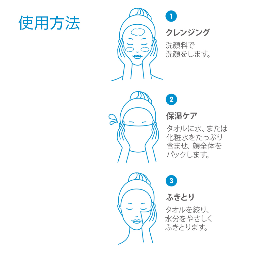 エンボス クレンジングタオル ロールタイプ フェイシャルタオル