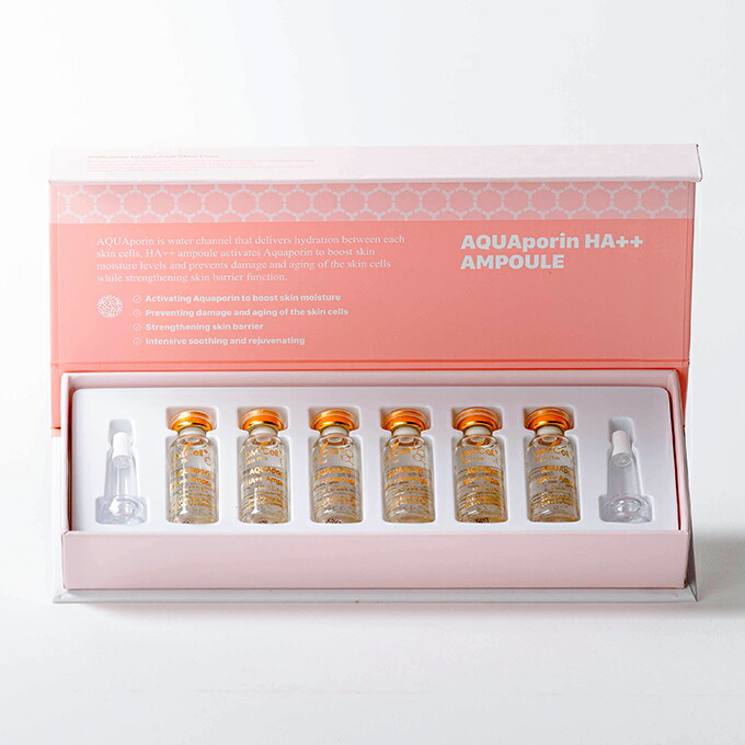 新. アクアポリンHA ++ アンプル5ml×6本　高濃度美容液　正規品 新. アクアポリンHA ++ アンプル5ml×6本 高濃度美容液 正規品