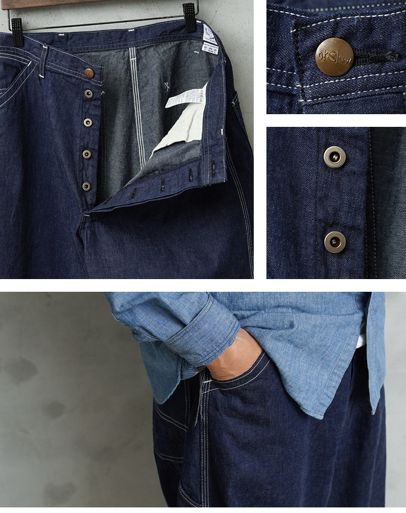 orSlow オアスロウ 01-5126-81 1930'S WIDE FIT PAINTER PANTS