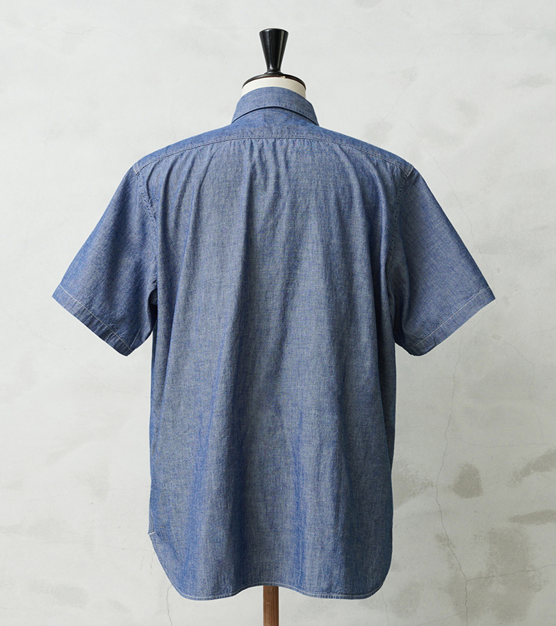 orSlow（オアスロウ） 01-V8170 CHAMBRAY WORK SHIRTS S/S