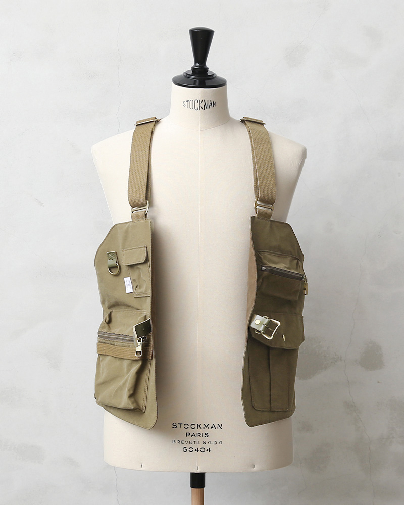 AS2OV アッソブ 011900 SHRINK NYLON CAMP VEST キャンプ