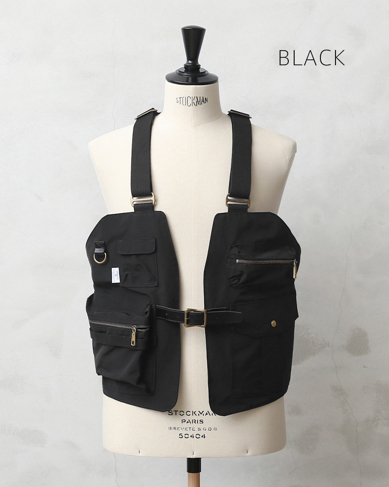 AS2OV アッソブ 011900 SHRINK NYLON CAMP VEST キャンプ ベスト