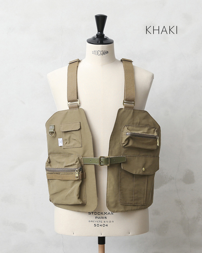 AS2OV アッソブ 011900 SHRINK NYLON CAMP VEST キャンプ ベスト