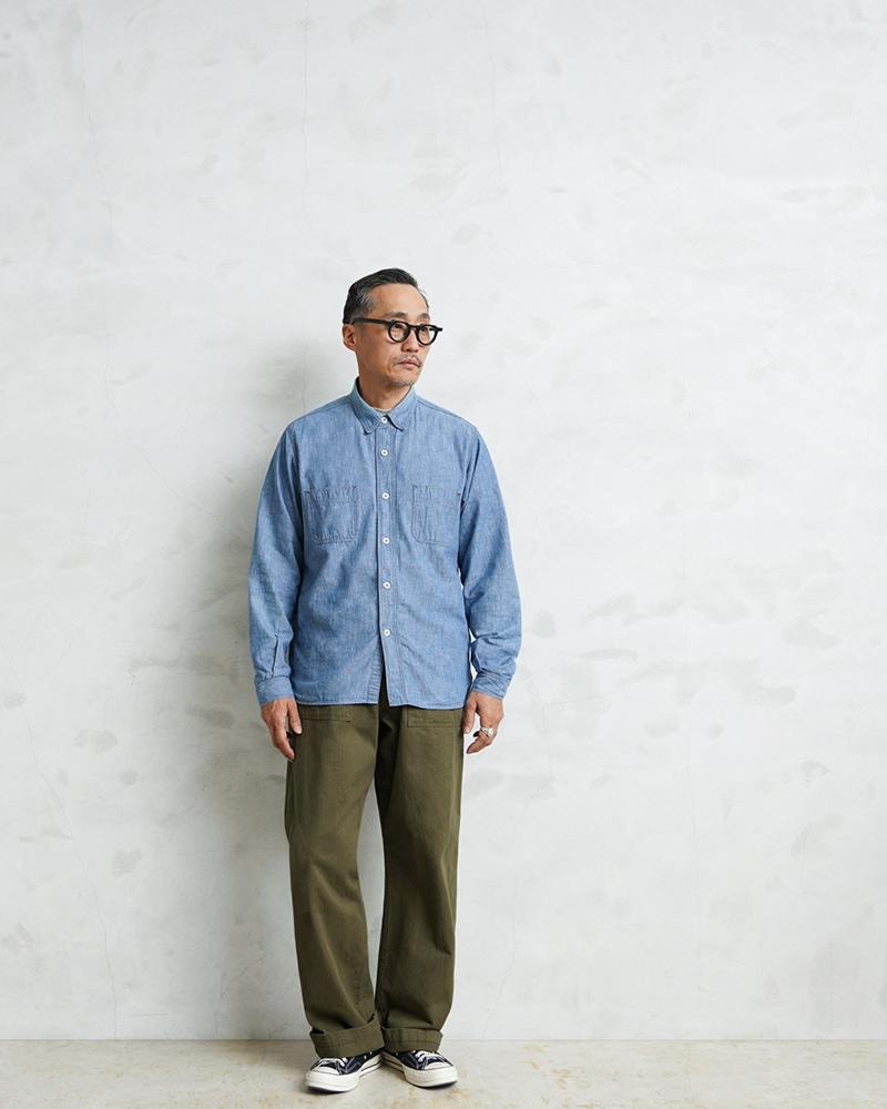 orSlow（オアスロウ） 03-V5002-76 HERRINGBONE VINTAGE FIT FATIGUE