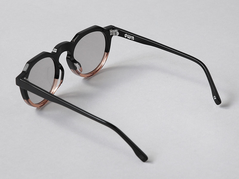 OWN オウン OW-03BKOR-LGY #03 サングラス オウン OWN OW-03BKOR-LGY #03 BLACK×OLD ROSE / LIGHT GREY