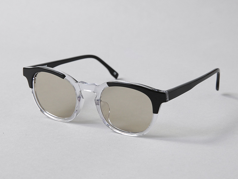 オウン OWN OW-06BKCL-CBR #06 BLACK×CLEAR / CLEAR BROWN ボストン