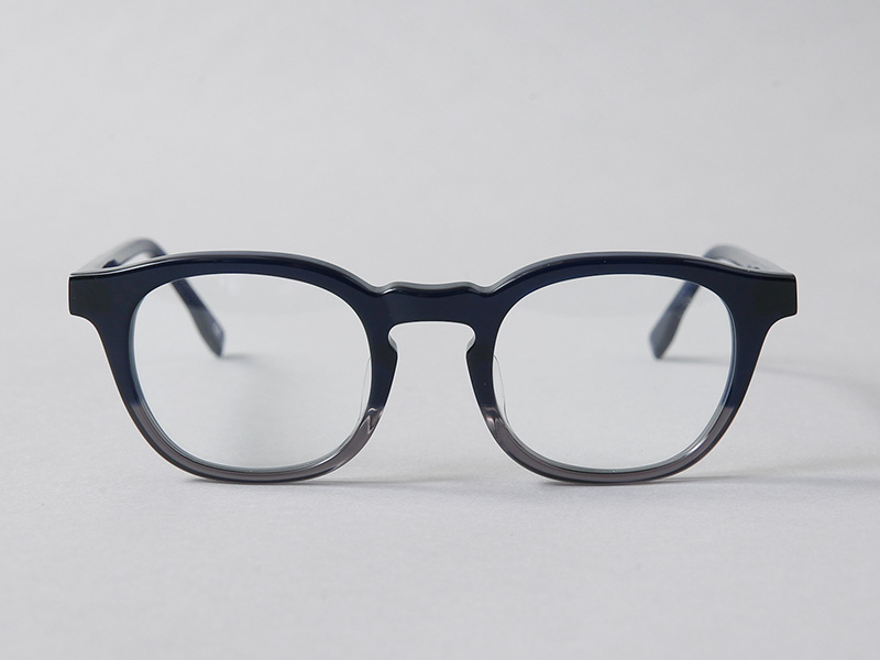 オウン OWN OW-06BLGY-PHGY #06 BLUE×GREY / CLEAR to GREY ボストン