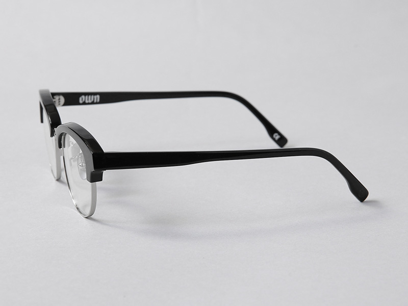 オウン OWN OW-08BK-CL #08 BLACK / CLEAR ブロータイプ ブラック