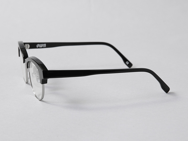 オウン OWN OW-08BK-PHGY #08 BLACK / CLEAR to GREY ブロータイプ 