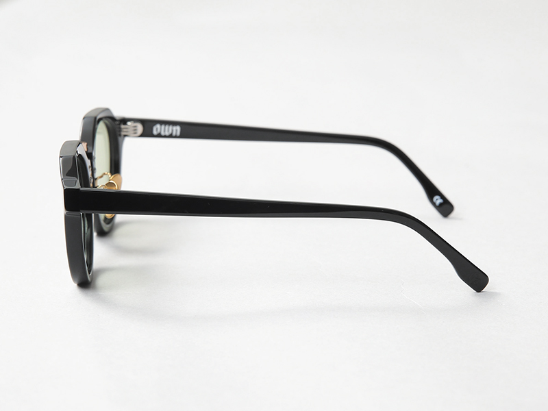 オウン OWN OW-09BK-SMGRN #09 BLACK / SMOKEY GREEN ボストンタイプ
