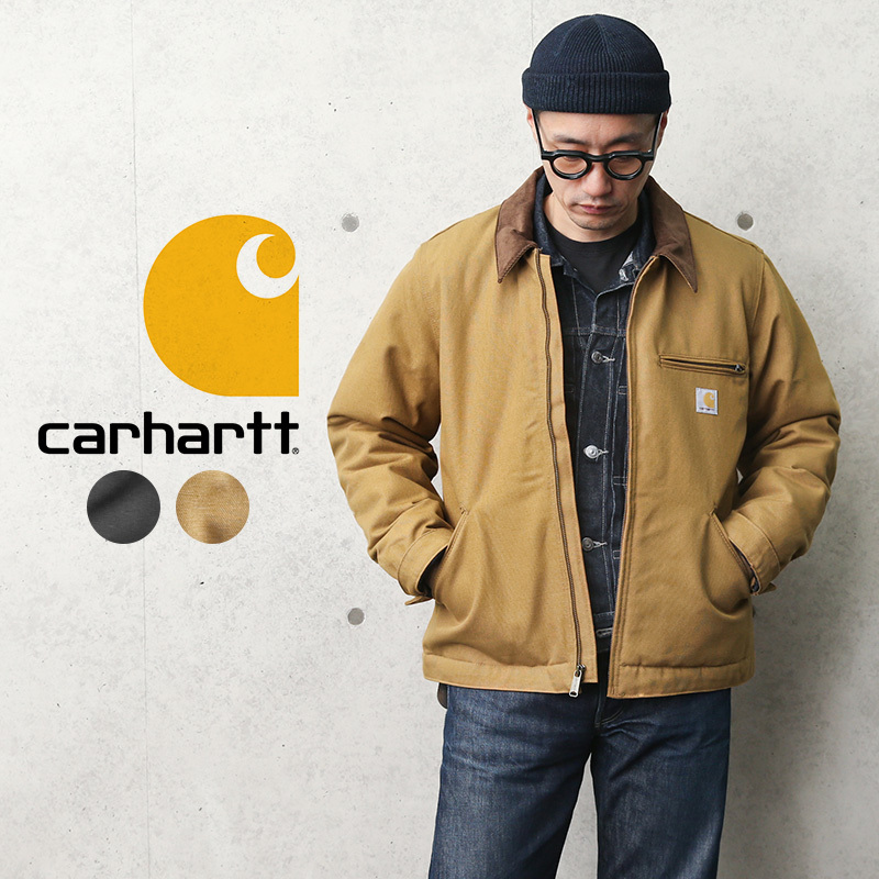 ★カートで割引対象品★Carhartt カーハート 103828 デトロイト コットンダック ジャケット【T】